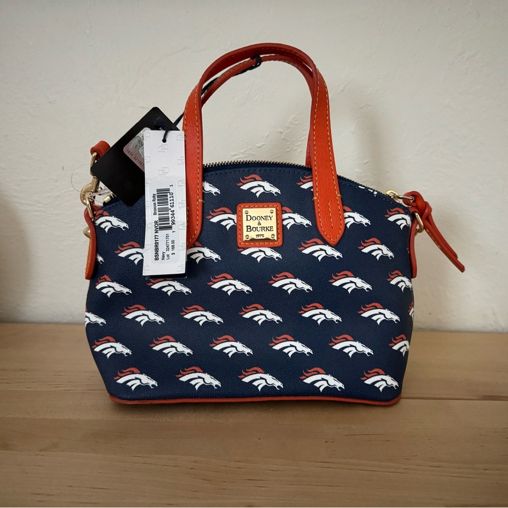 COPY - Denver Broncos Ruby Mini Satchel Crossbody